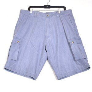 Siegfried Vintage Men's Cargo Shorts Size 38 Blue NWT